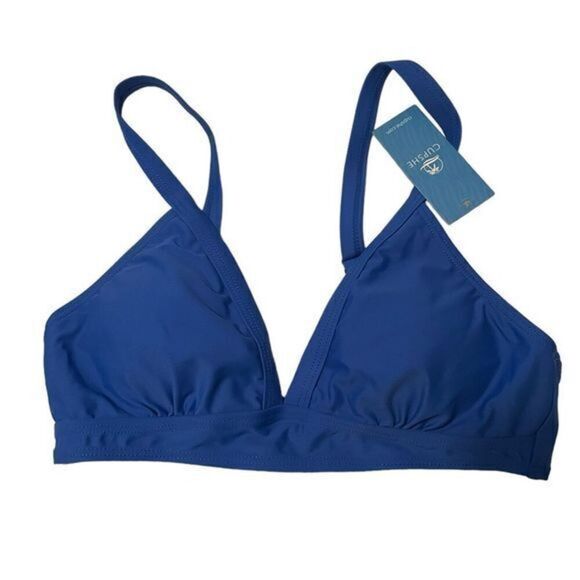 NEW CUPSHE small blue bikini top - Picture 1 of 3